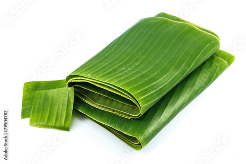 Banana leaves
