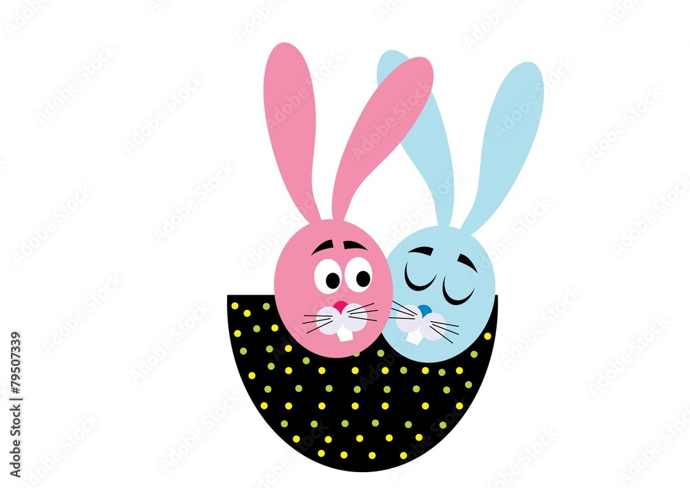 Obraz premium króliki