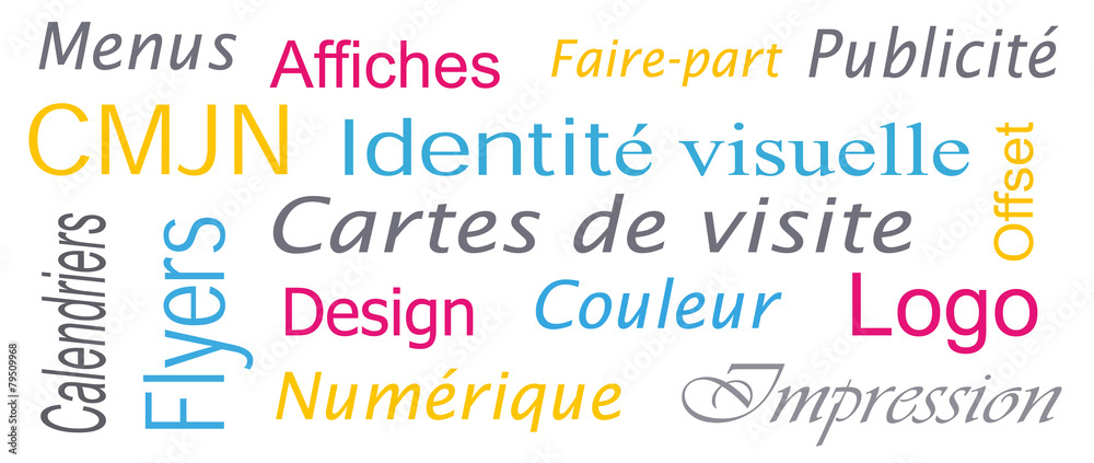 Obraz premium Identité visuelle