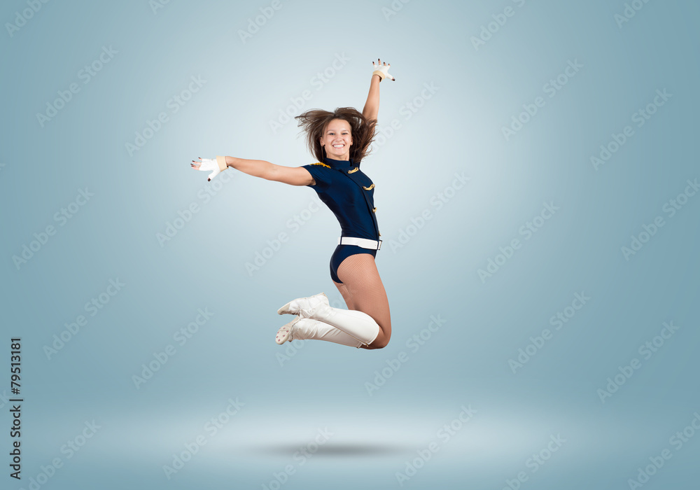 Cheerleader girl