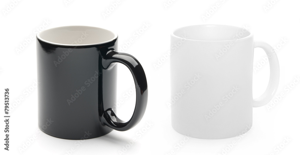 black and white cup black and white cup