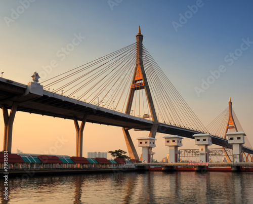 Bhumibol Bridge , Thailand