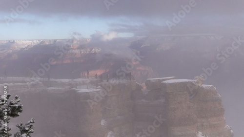 Winter Toursts at Grand Canyon photo