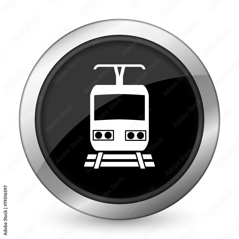 train black icon public transport sign train black icon public transport sign