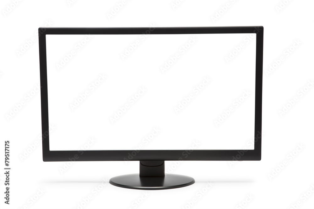 monitor isolated on white monitor isolated on white