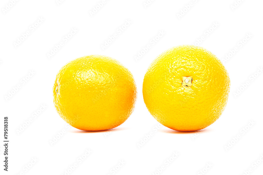 oranges on white background oranges on white background