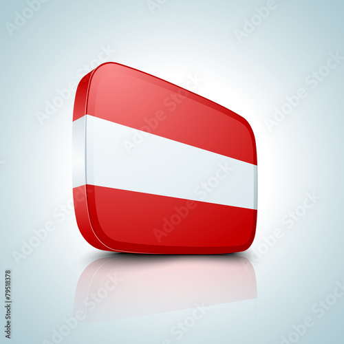 Free Download Austria button - GFXLoad