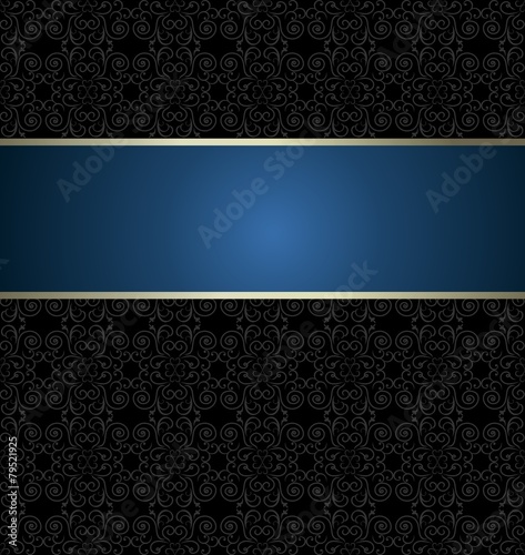 Illustration of luxurious invitation card