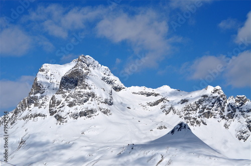 Schneebedeckter Widderstein im Tirol © hachri