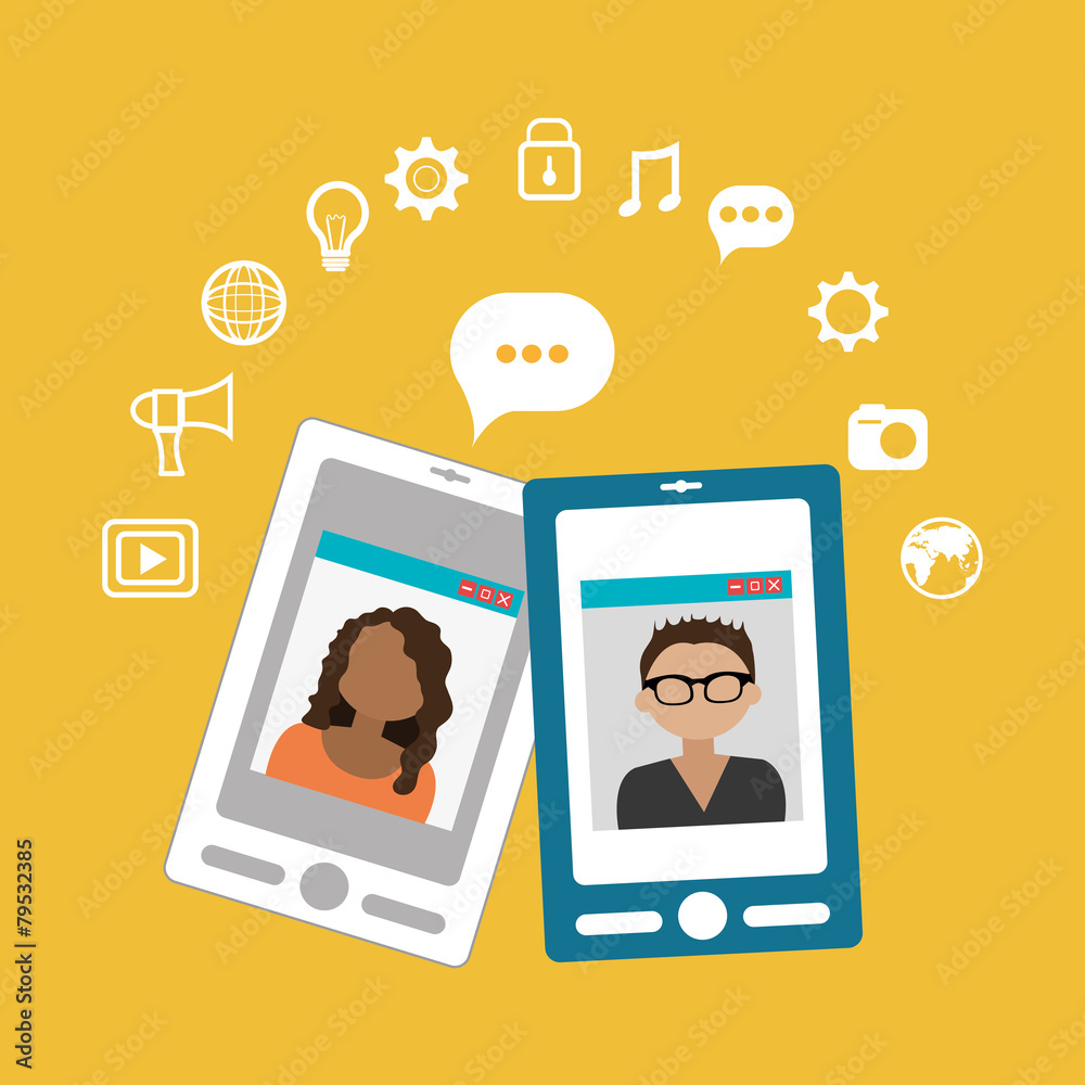 Technology design, vector illustration.