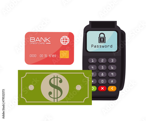 Payment design, vector illustration.