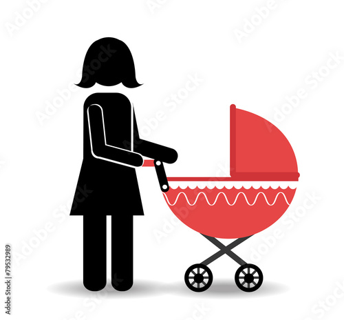 Family design, vector illustration.