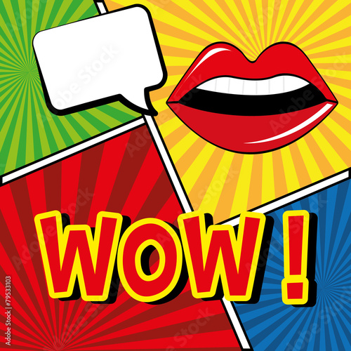 Pop art design, vector illustration.