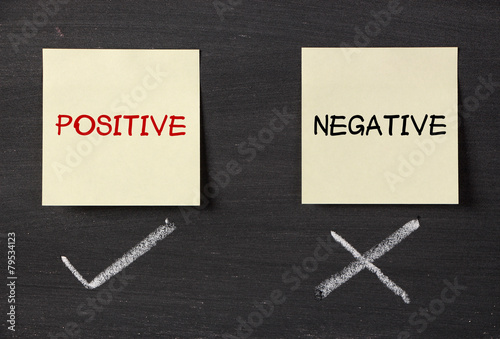 Positive but not negative