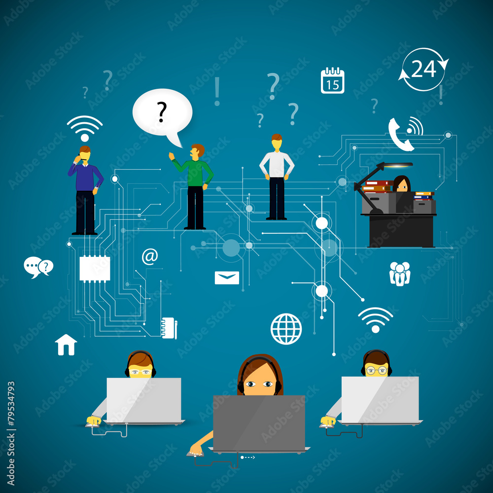 © Juli Rose - call center support © Juli Rose - call center support