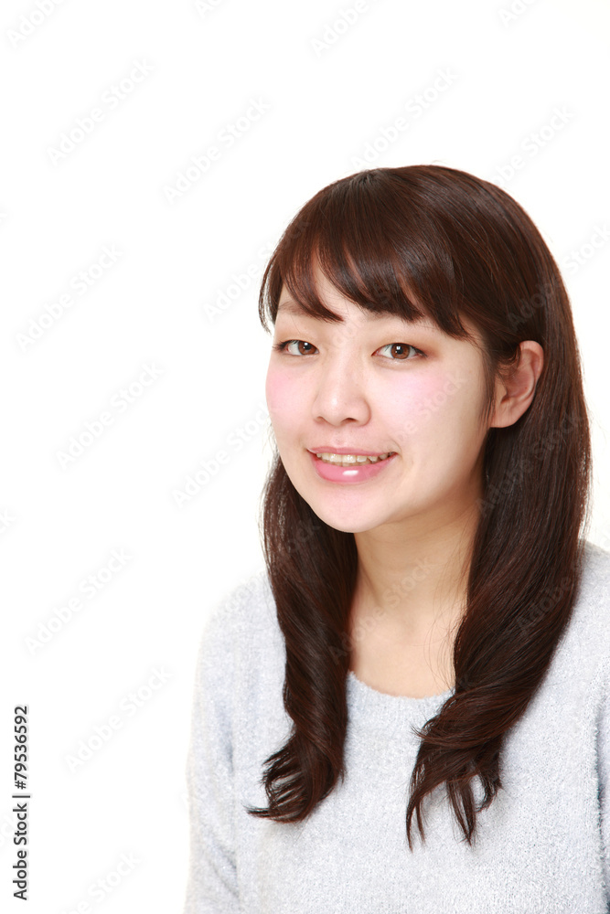 笑顔の女性 笑顔の女性