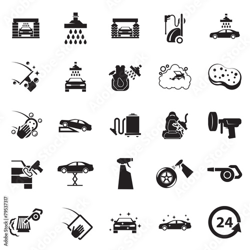 Car wash icon