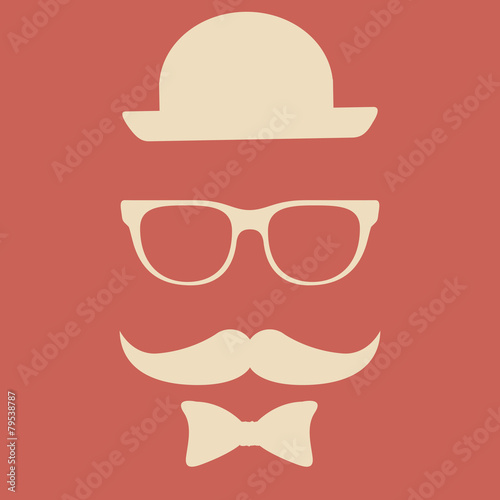 Hipster design, vector illustration.