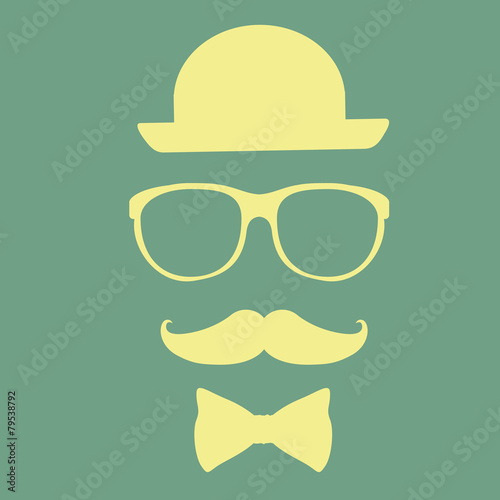 Hipster design, vector illustration.