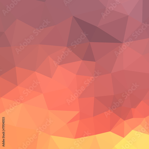 Triangles pattern of geometric shapes. Colorful mosaic backdrop