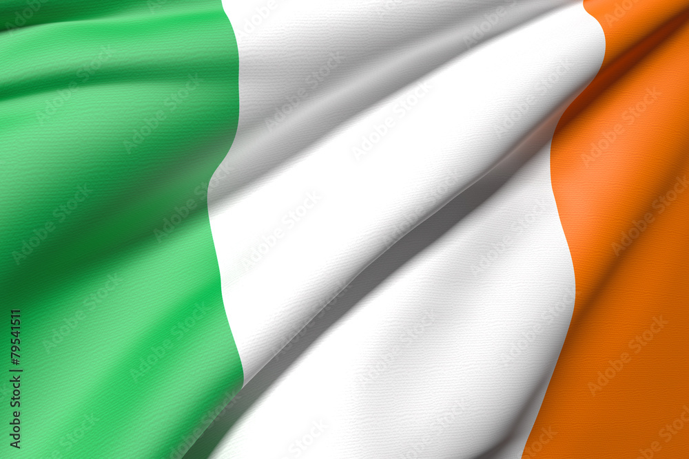 Obraz premium old ireland flag