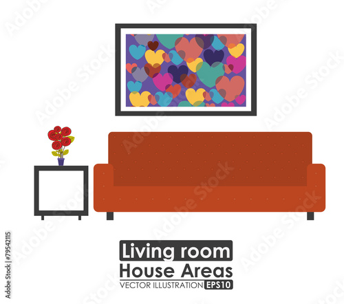 furniture design vector illustration.