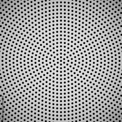 White Background with Perforated Pattern