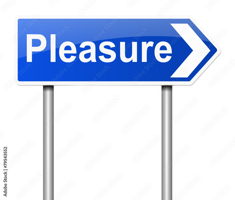 Pleasure concept. Pleasure concept.