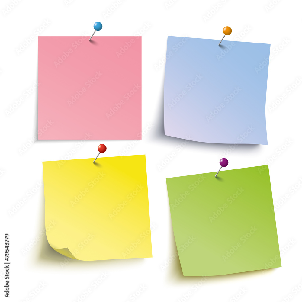 4 Colored Sticks 4 Tacks 4 Colored Sticks 4 Tacks
