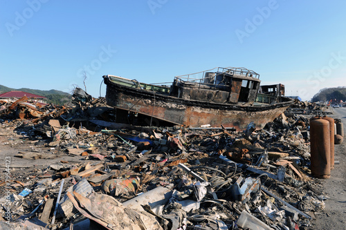 Obraz na płótnie 3・11・2011 Kesennuma0371