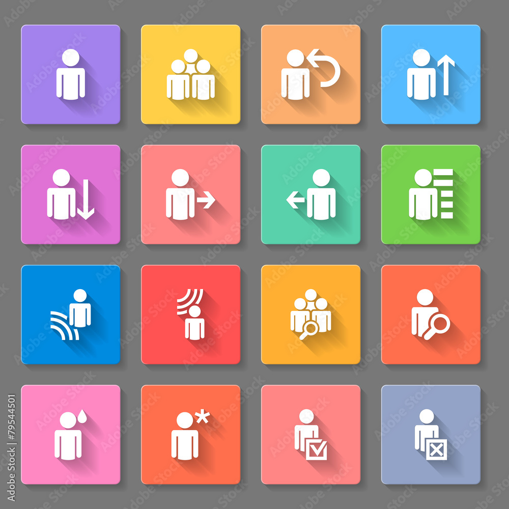 Flat icons Flat icons