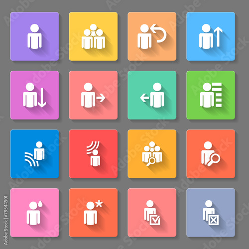 Flat icons