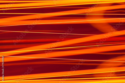 abstract light spirals of bulb lamp