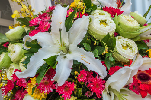 Mixed flowers