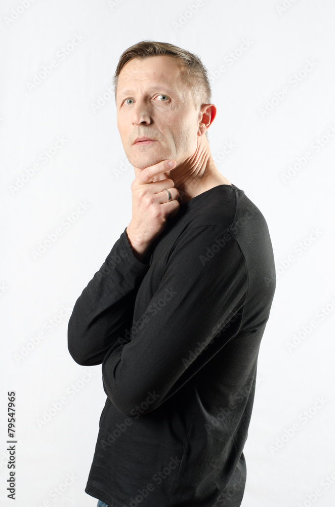 nachdenklicher Mann nachdenklicher Mann