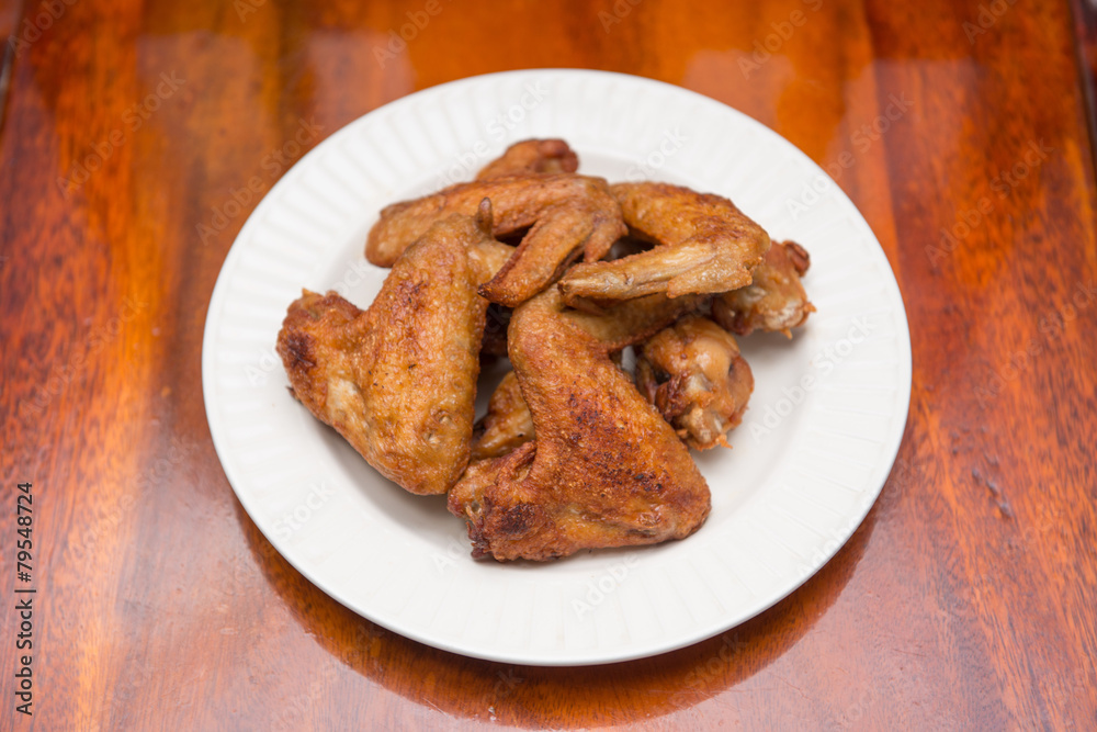 deep fried chicken wings, delicious food deep fried chicken wings, delicious food