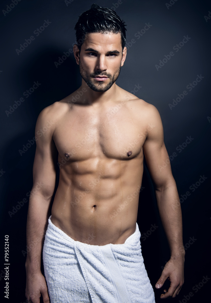 handsome young bodybuilder handsome young bodybuilder