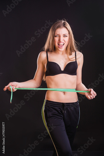 Sportive woman