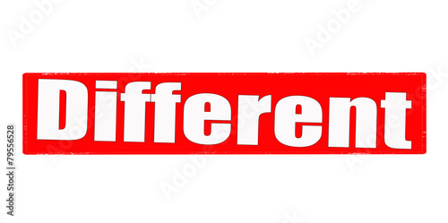 Εκτύπωση καμβά Different