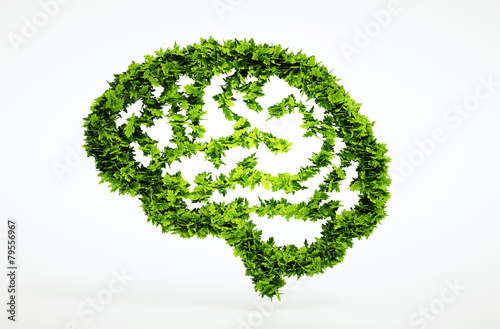 Eco nature intelligence concept