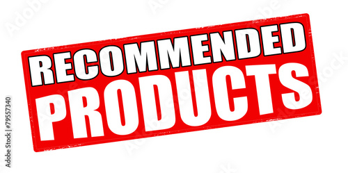 Recommended products