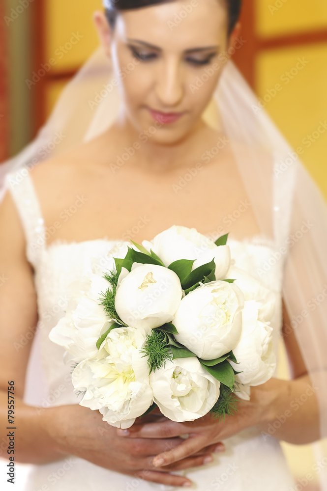 Naklejka premium Bride