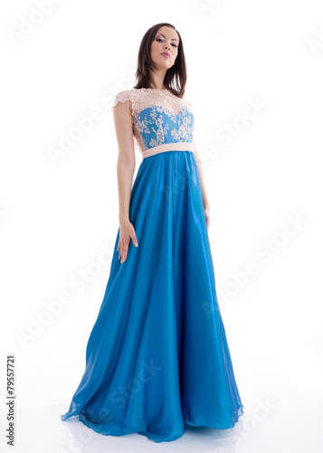 Beautiful woman posing