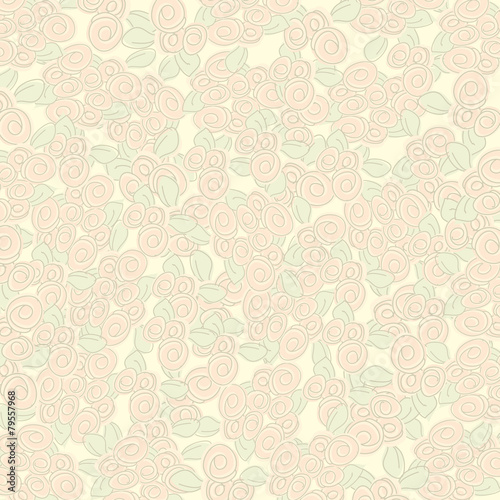 Textured  background with beige rose