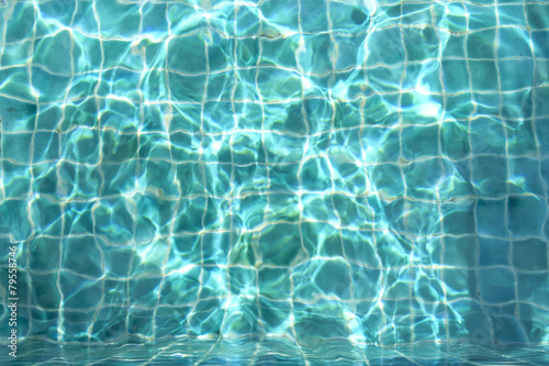 Clean and clear swimming pool water