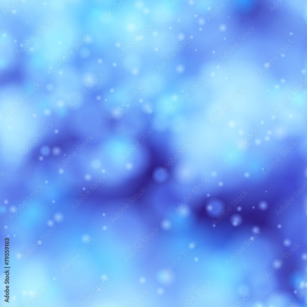 Lights on blue background. Lights on blue background.
