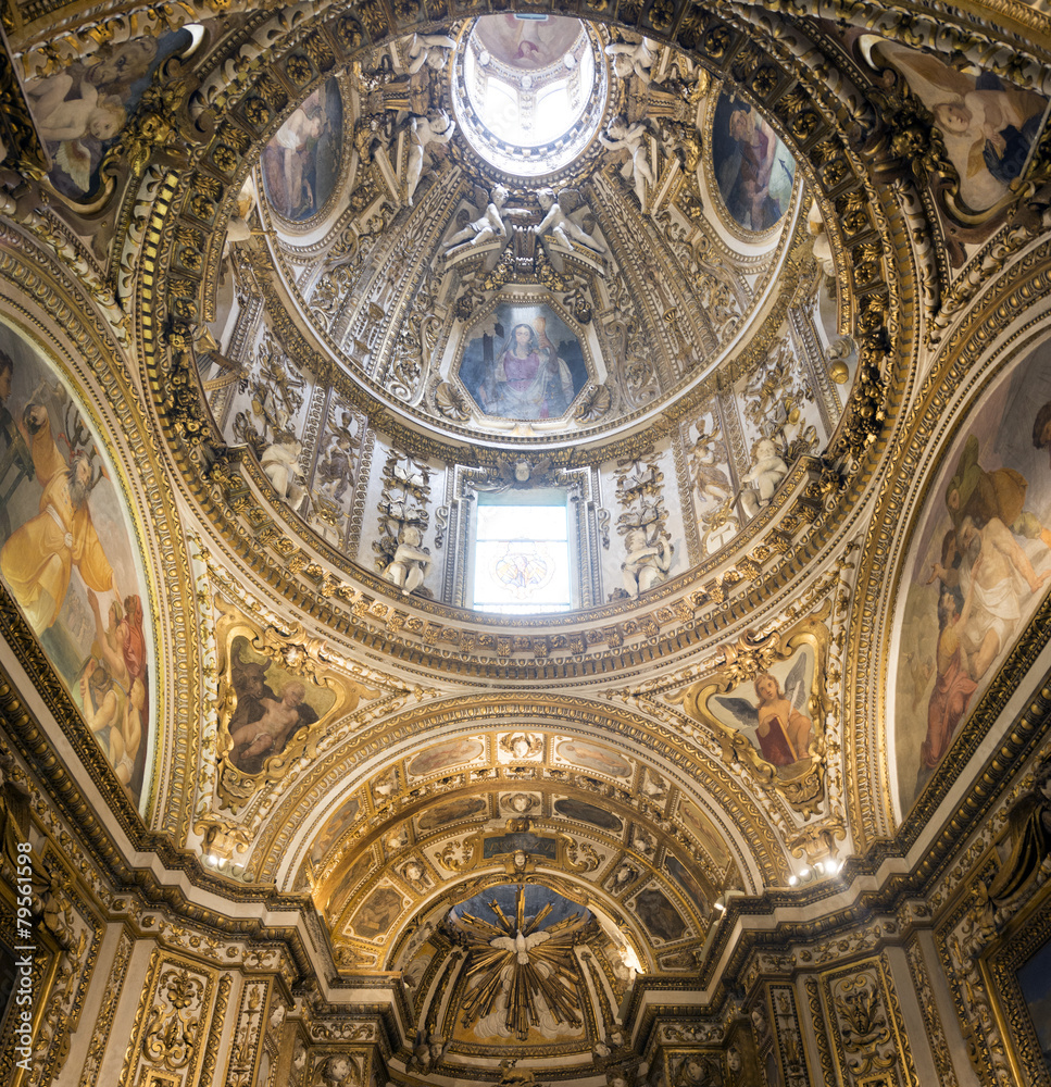 Rieti (Italy), cathedral interior