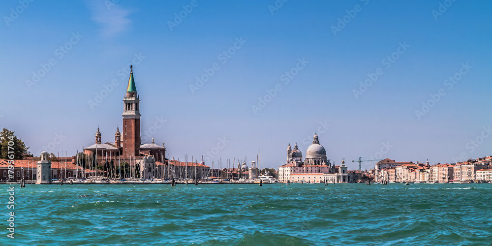 Lagoon of Venice, Italy. Travel Picture from September