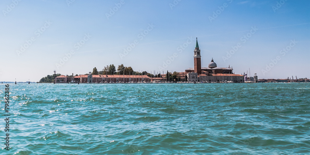 Lagoon of Venice, Italy. Travel Picture from September