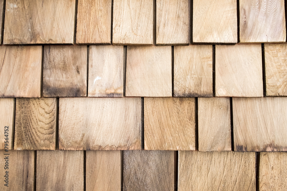 Wooden roof texture